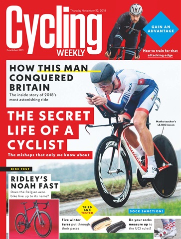 Cycling Weekly issue 22nd November 2018