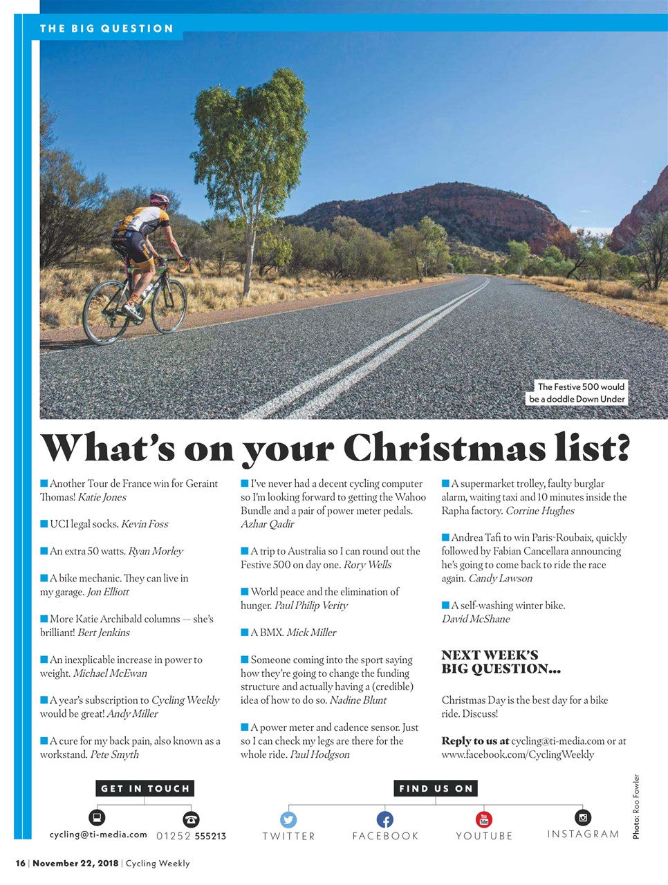 Cycling Weekly Preview Pages