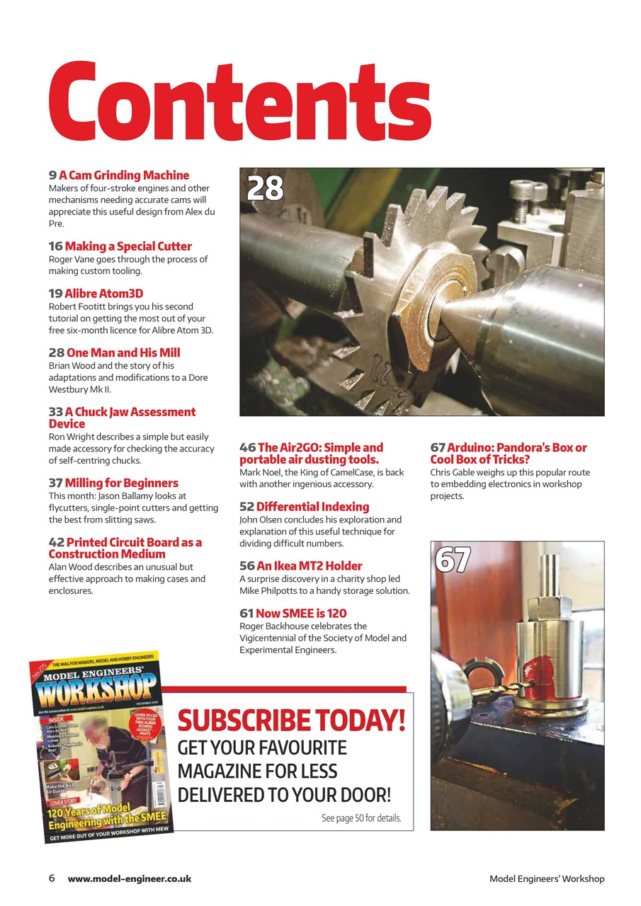 Model Engineer & Workshop Magazine Preview Pages
