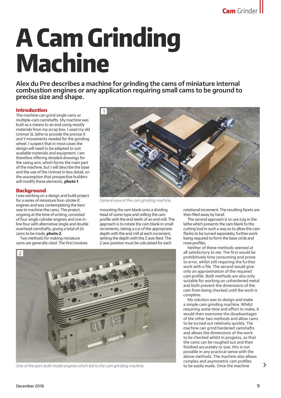 Model Engineer & Workshop Magazine Preview Pages