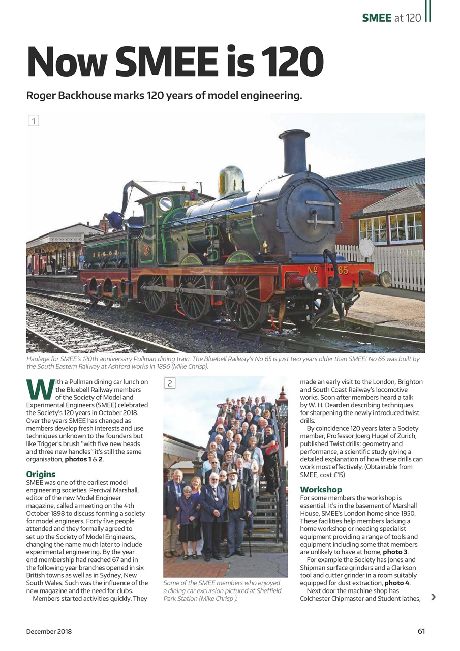 Model Engineer & Workshop Magazine Preview Pages