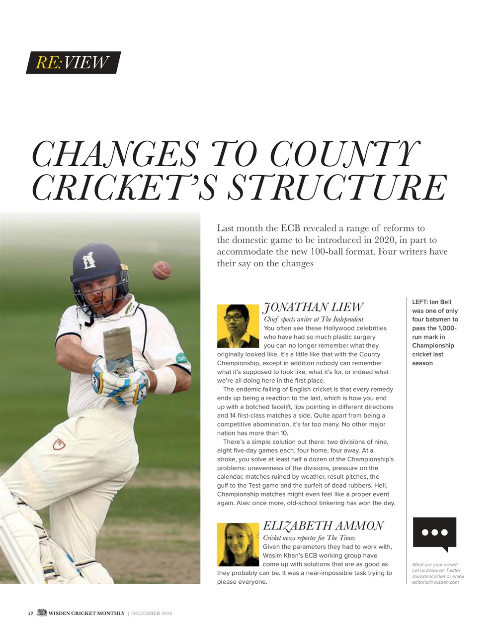 Wisden Cricket Monthly Preview Pages