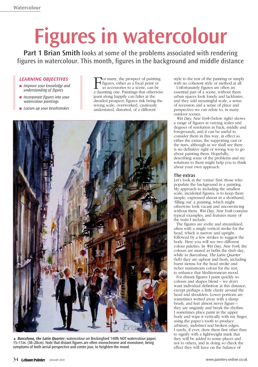Leisure Painter & The Artist Preview Pages