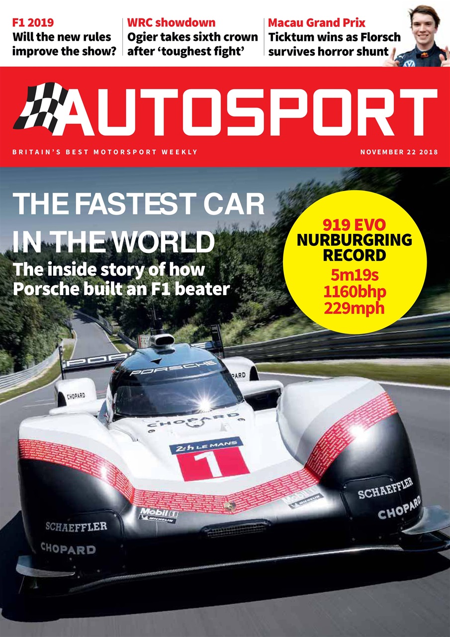 Autosport Preview Pages