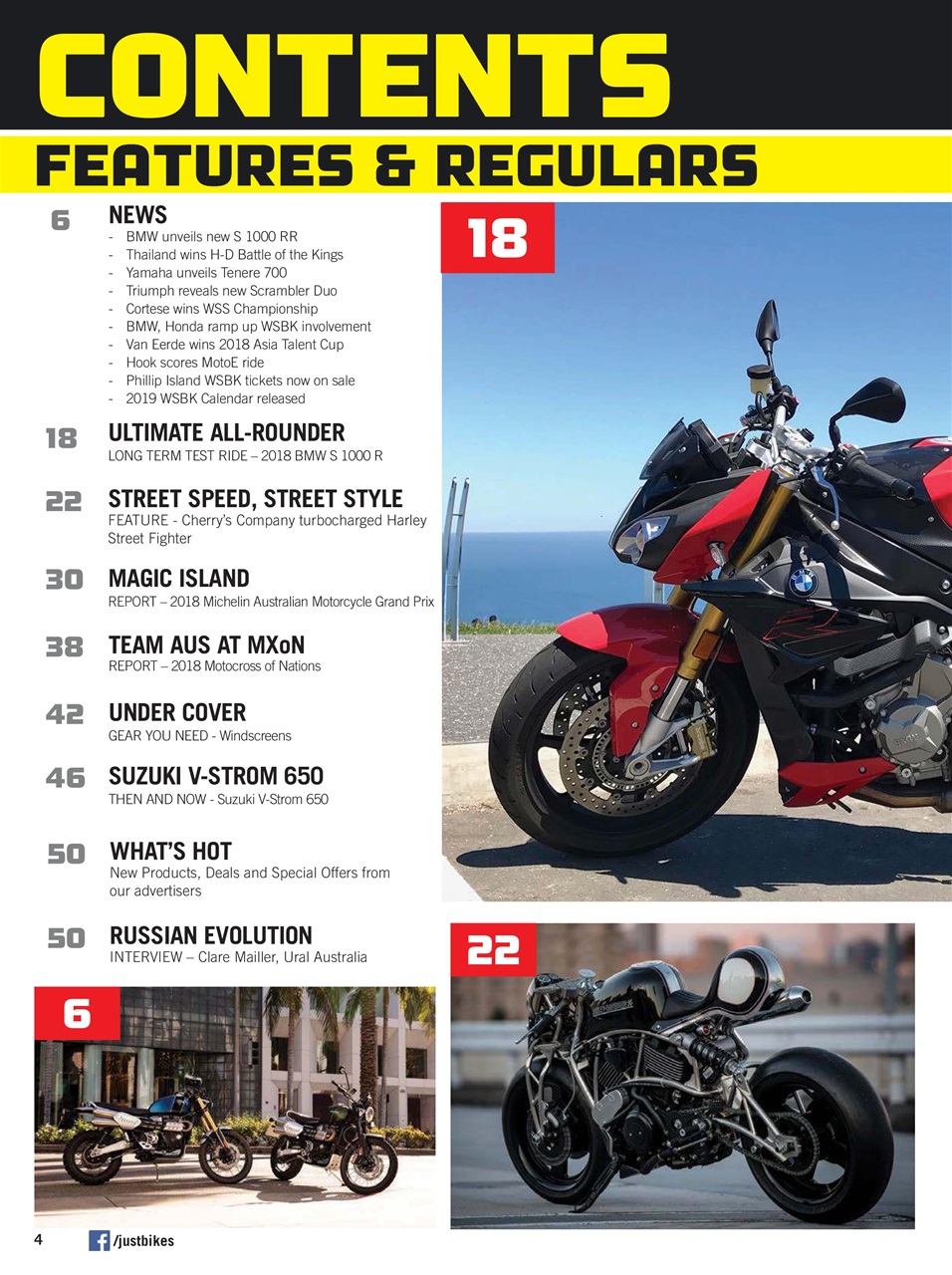 JUST BIKES Preview Pages