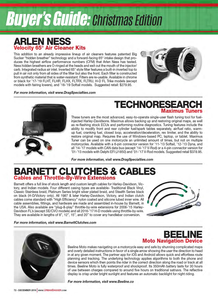 Urban Bagger Preview Pages