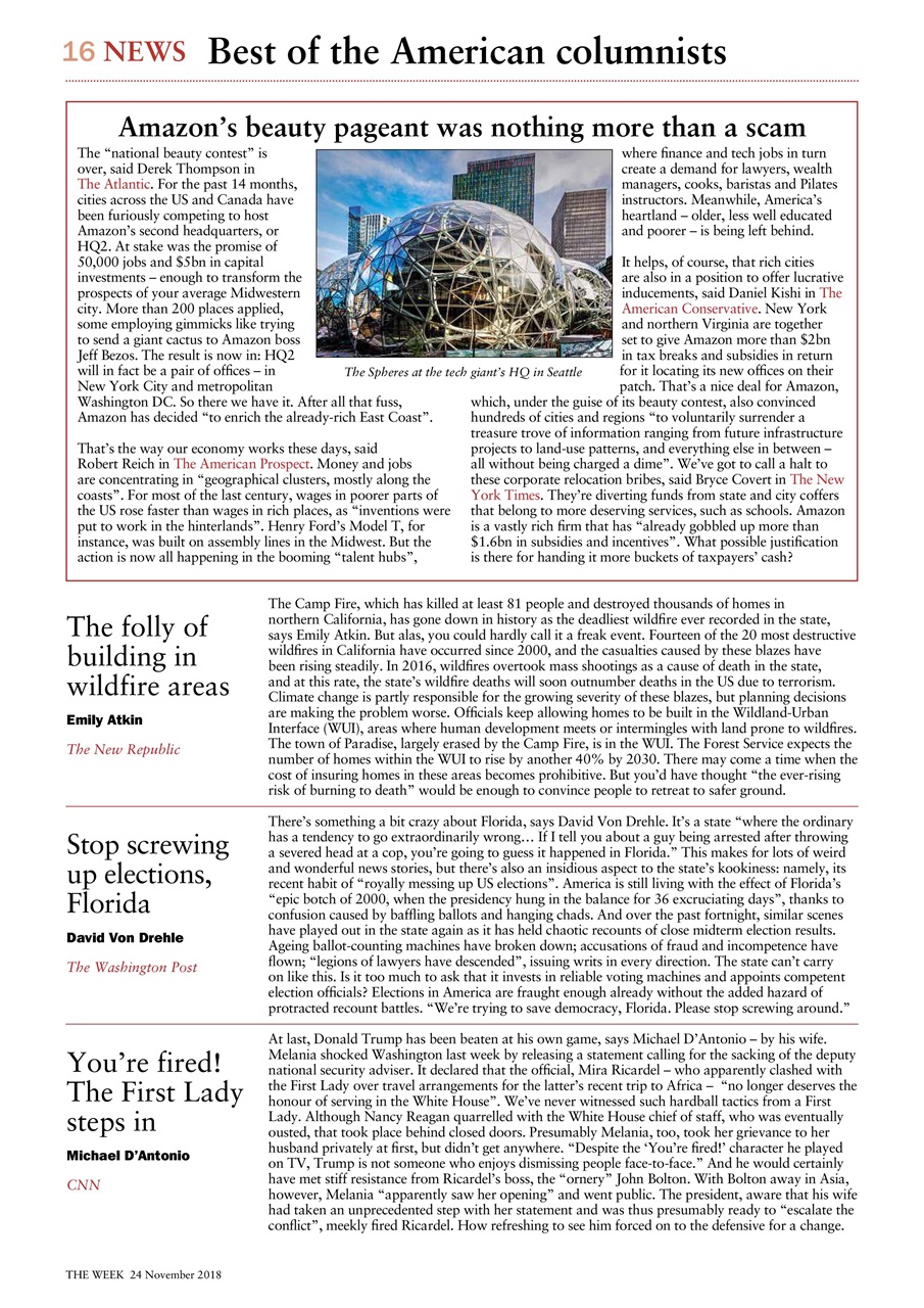 The Week Preview Pages