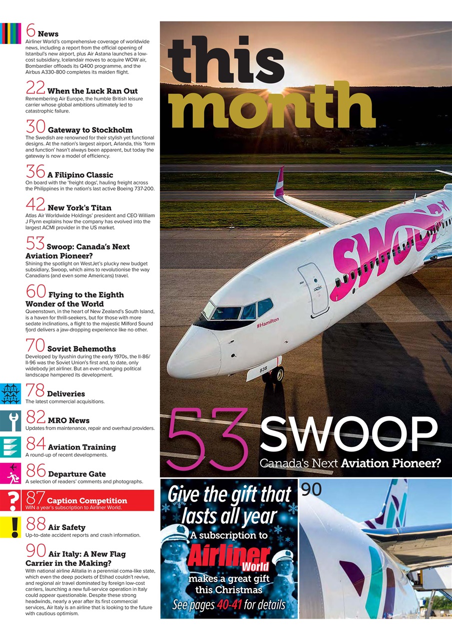 Airliner World Preview Pages