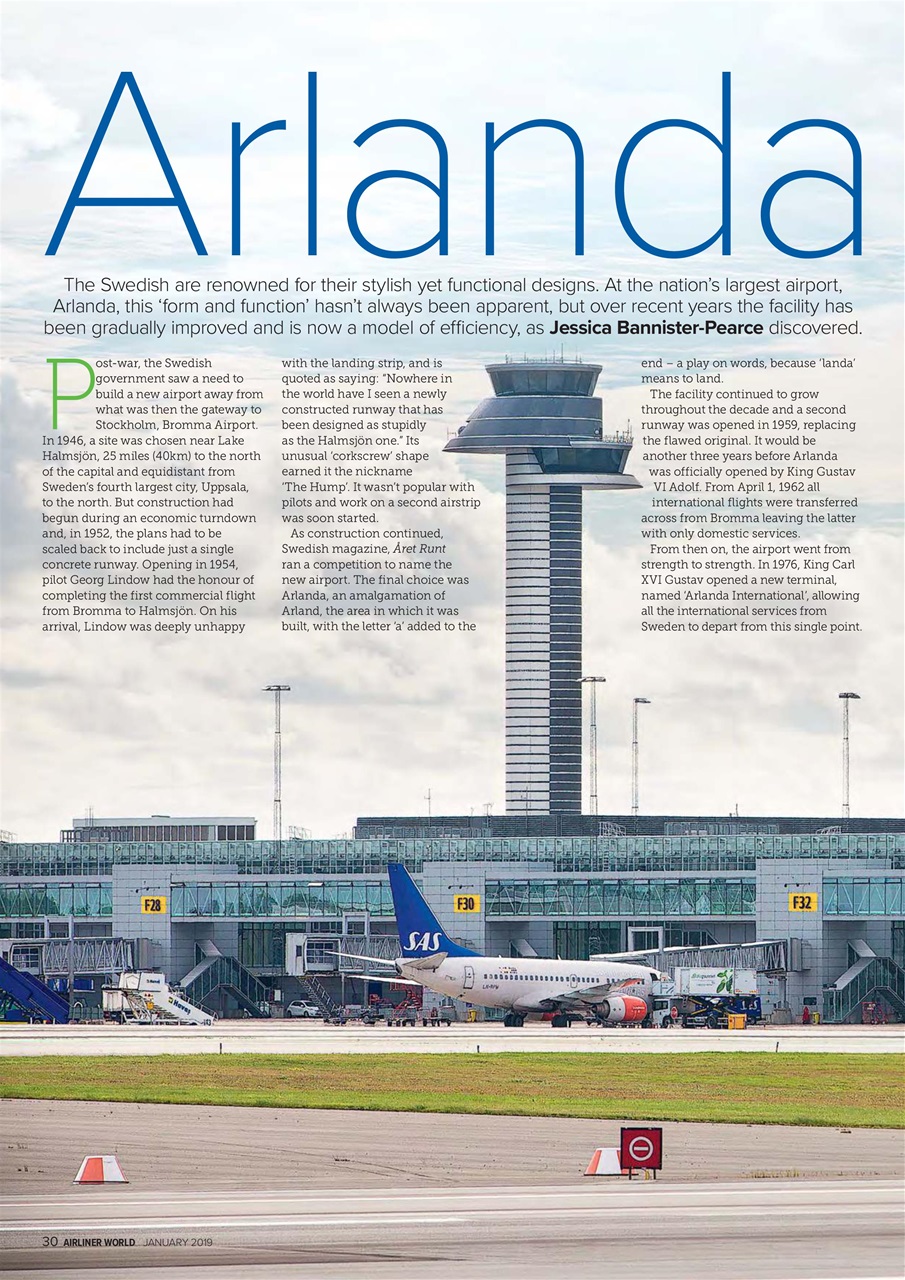 Airliner World Preview Pages
