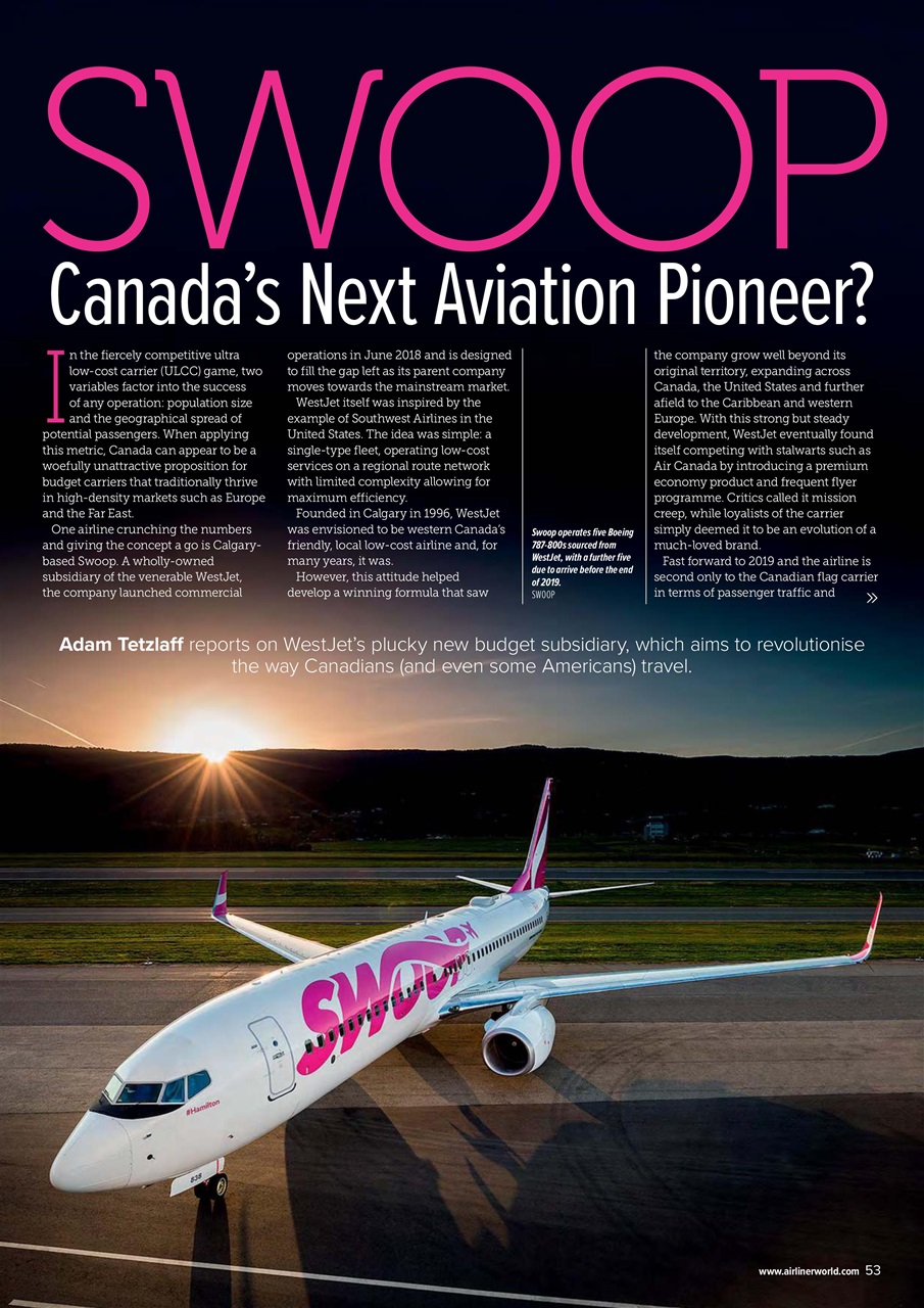 Airliner World Preview Pages