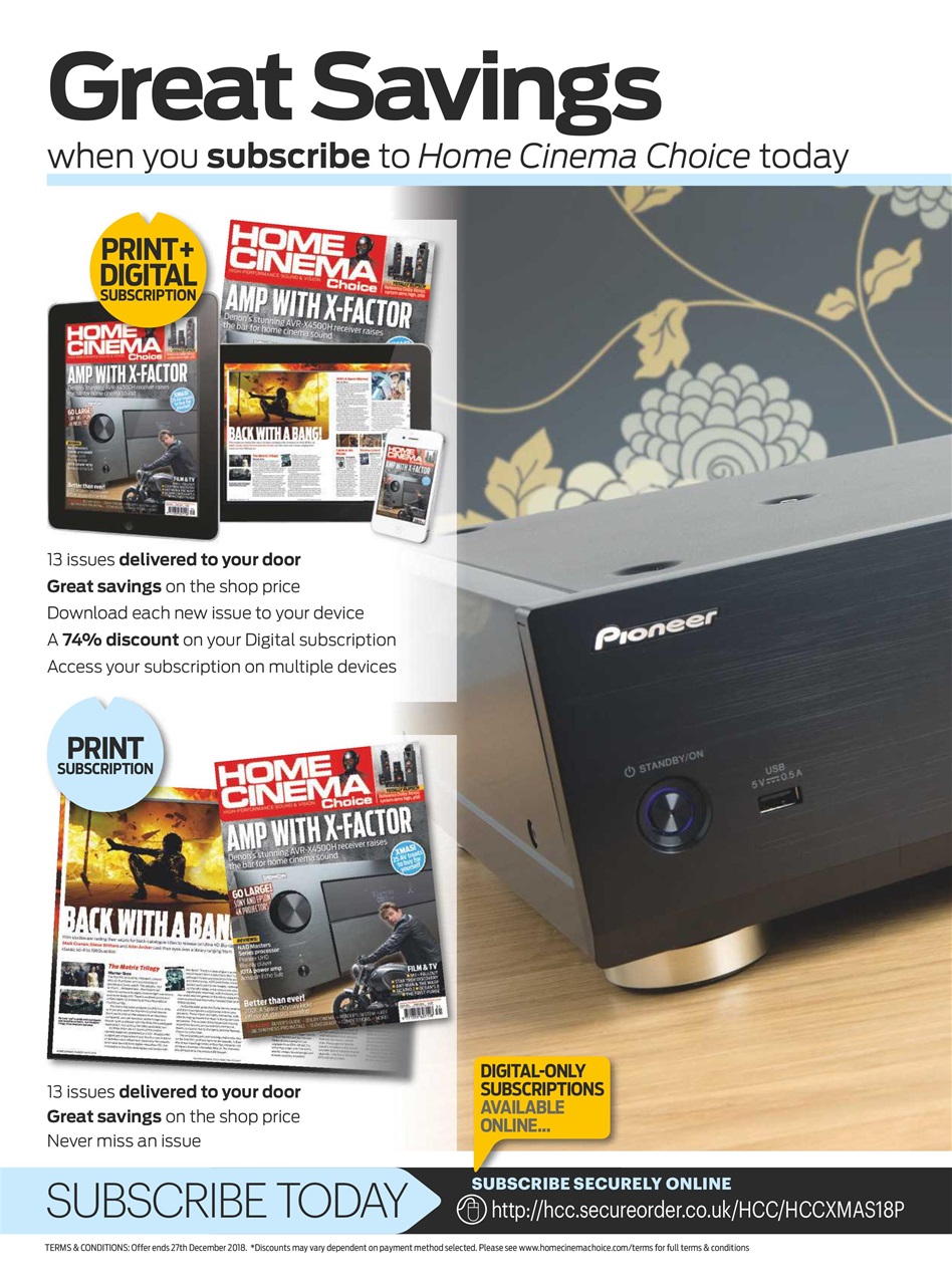 Home Cinema Choice Preview Pages
