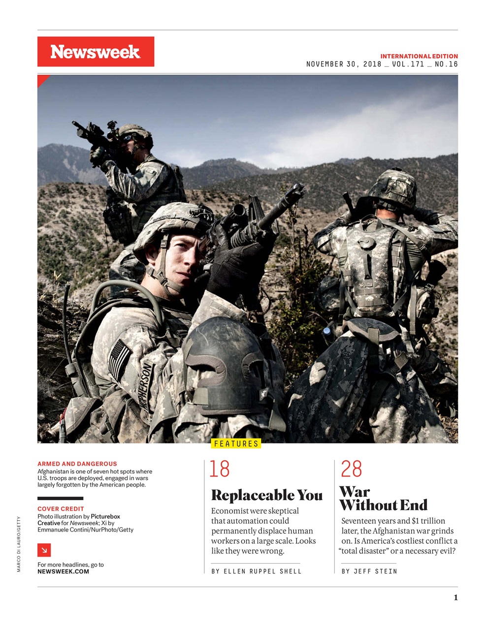 Newsweek International Preview Pages