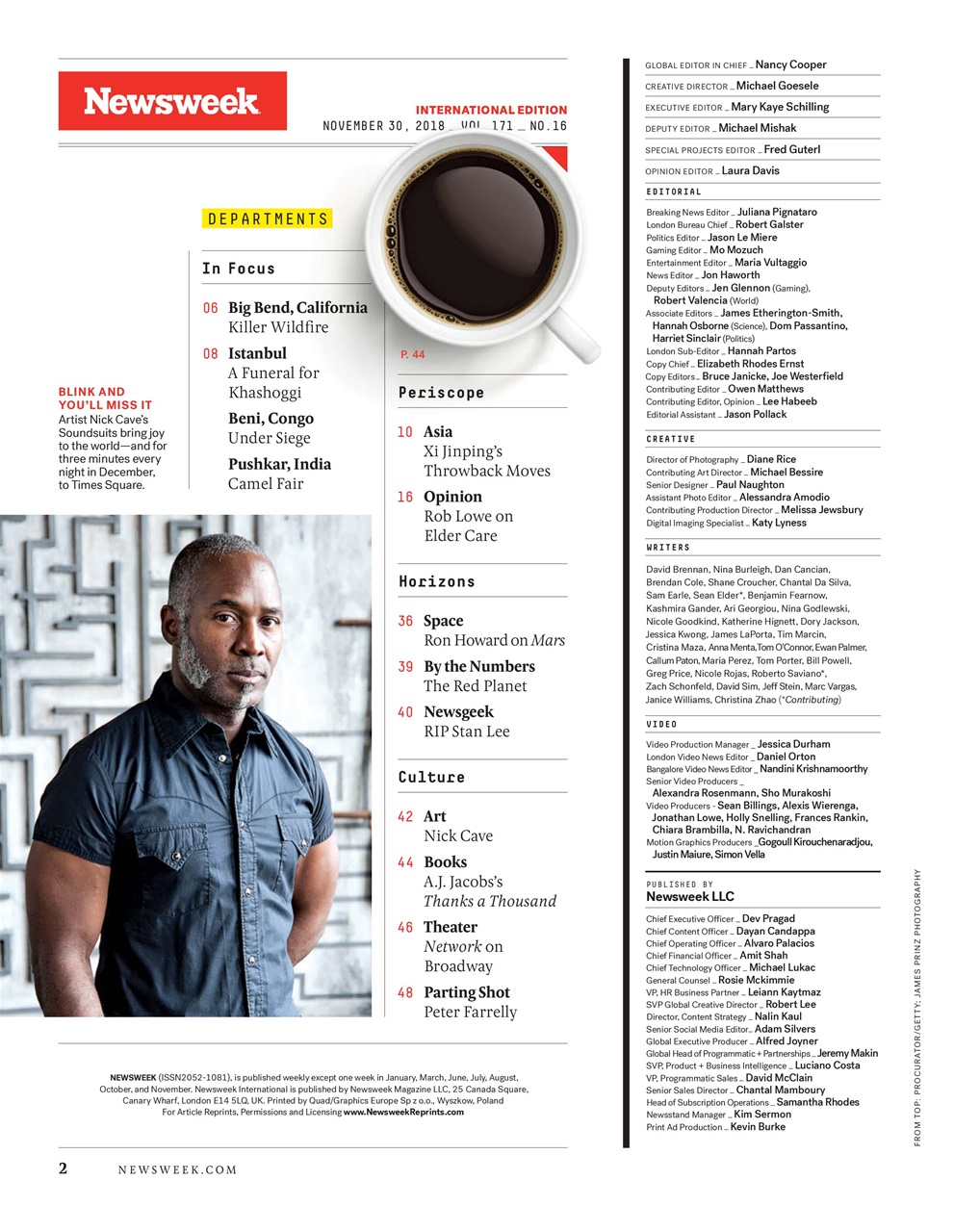 Newsweek International Preview Pages