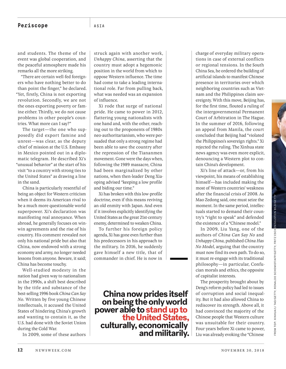 Newsweek International Preview Pages