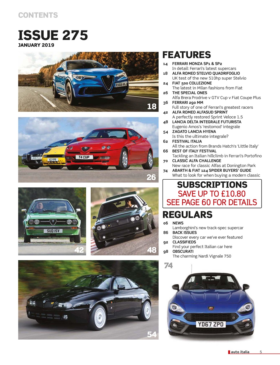 AutoItalia Magazine Preview Pages