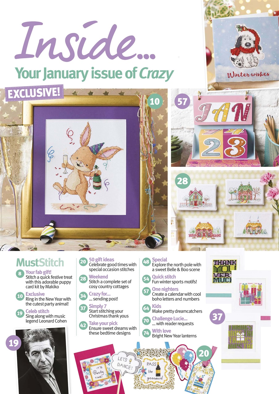 Cross Stitch Crazy Preview Pages