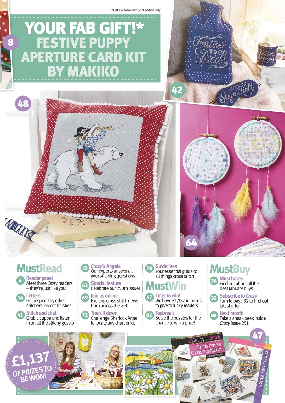 Cross Stitch Crazy Preview Pages