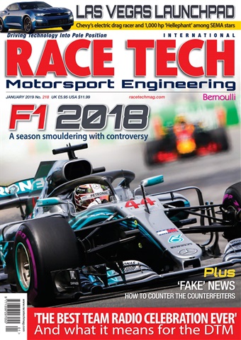 Race Tech issue Issue 218
