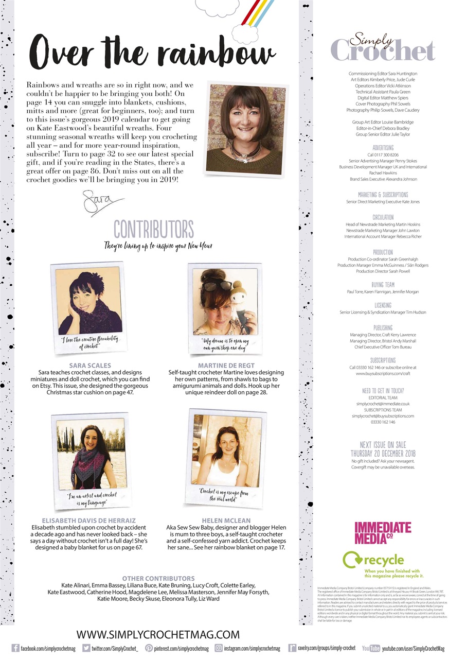 Simply Crochet Preview Pages