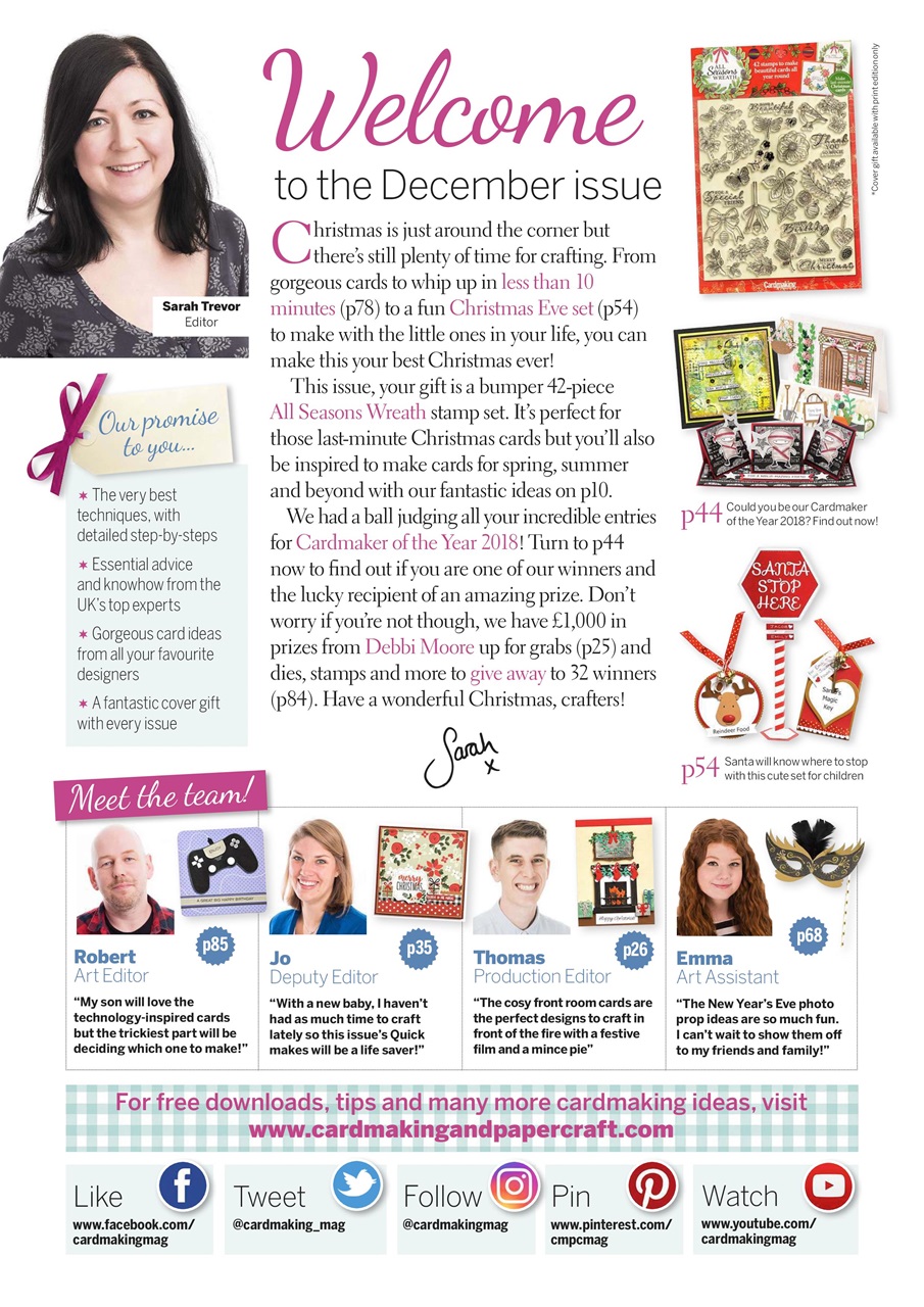 Cardmaking & Papercraft Preview Pages