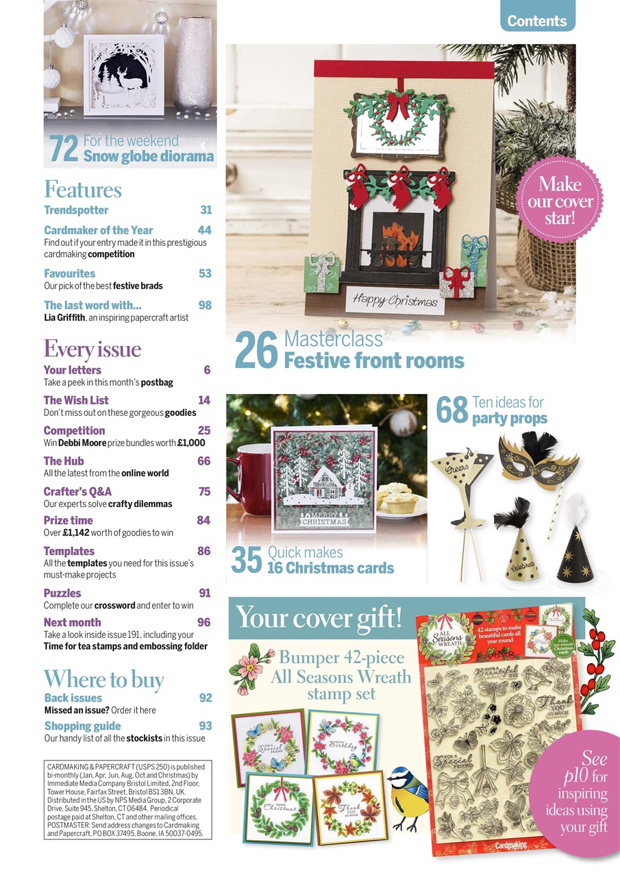 Cardmaking & Papercraft Preview Pages