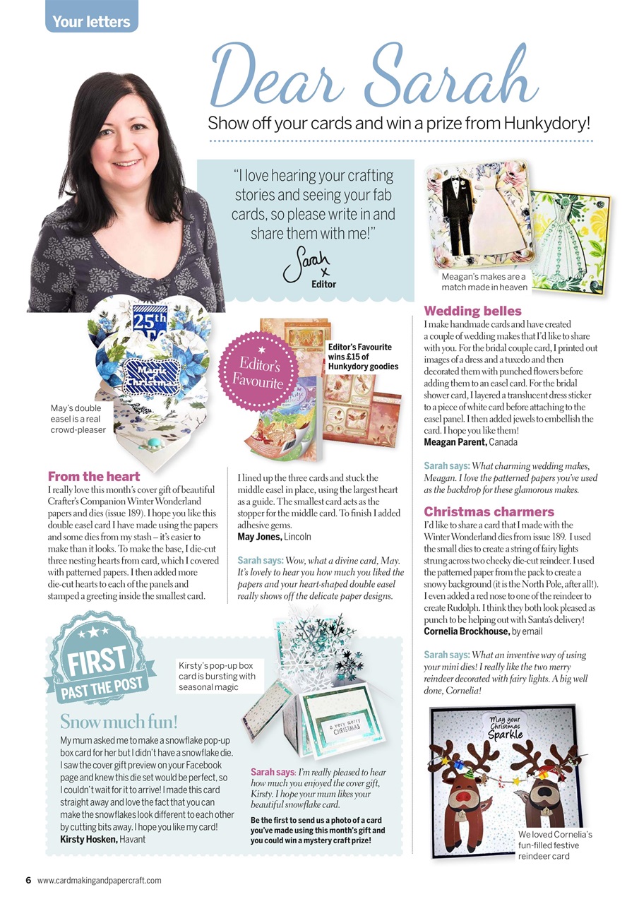 Cardmaking & Papercraft Preview Pages