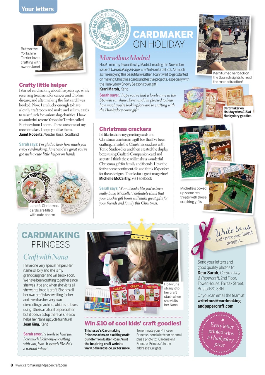 Cardmaking & Papercraft Preview Pages
