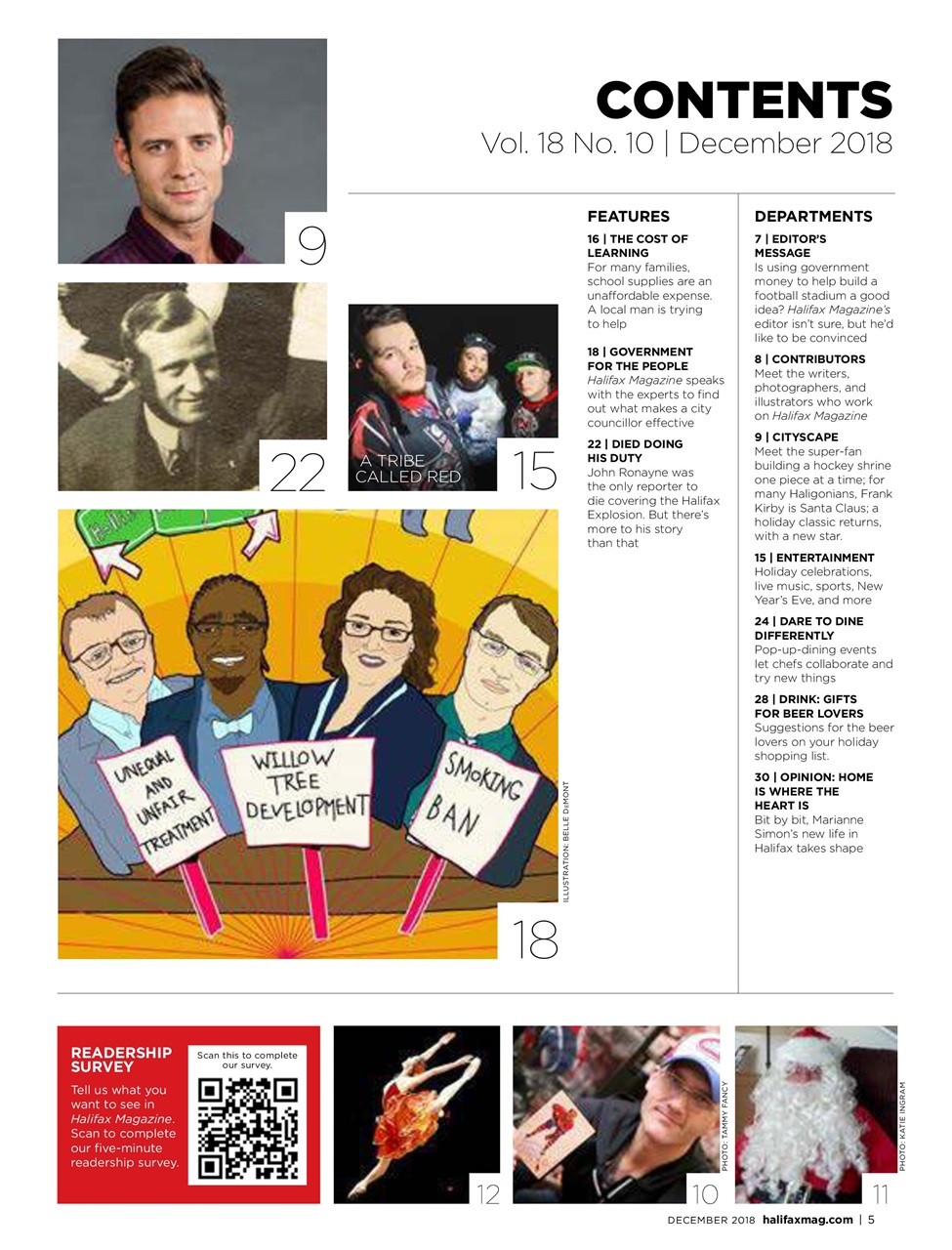 Halifax Magazine Preview Pages