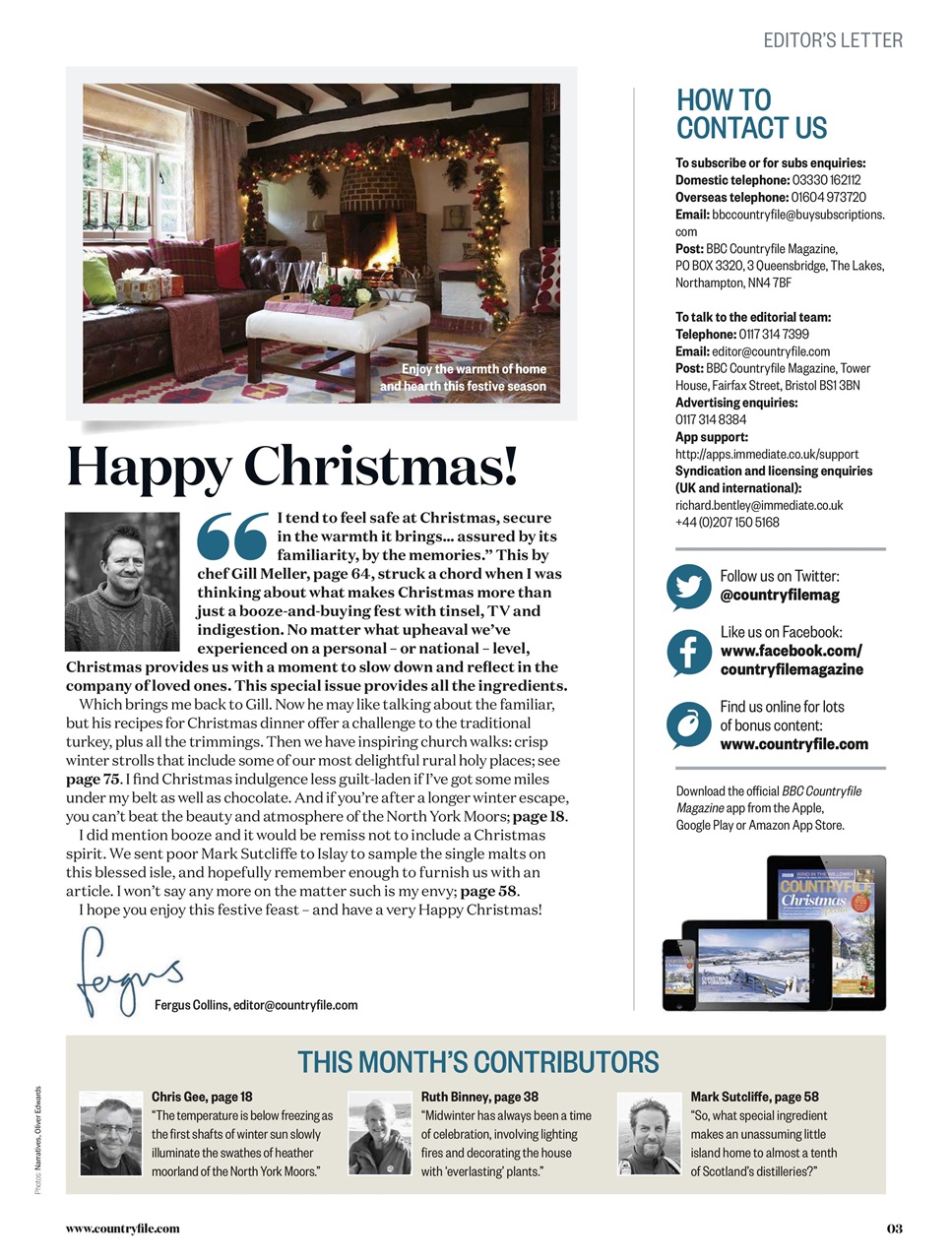 BBC Countryfile Magazine Preview Pages