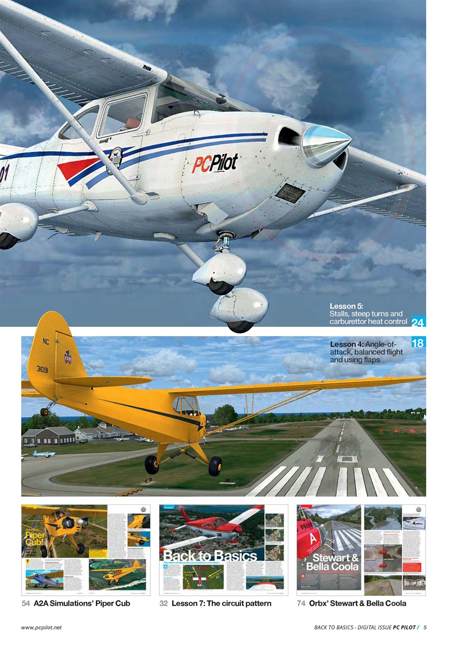 PC Pilot Preview Pages