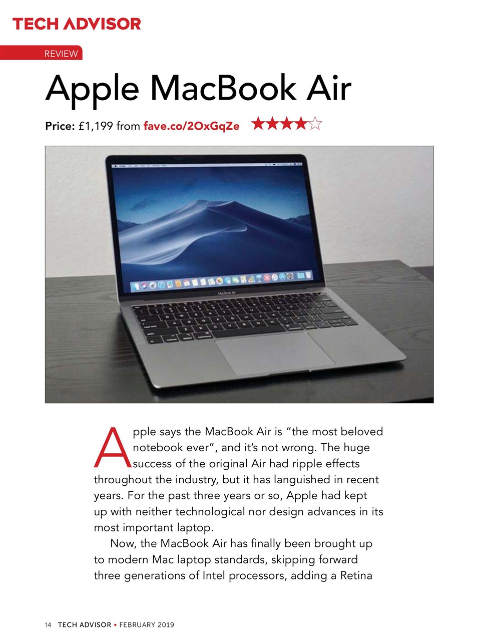 Tech Advisor Preview Pages