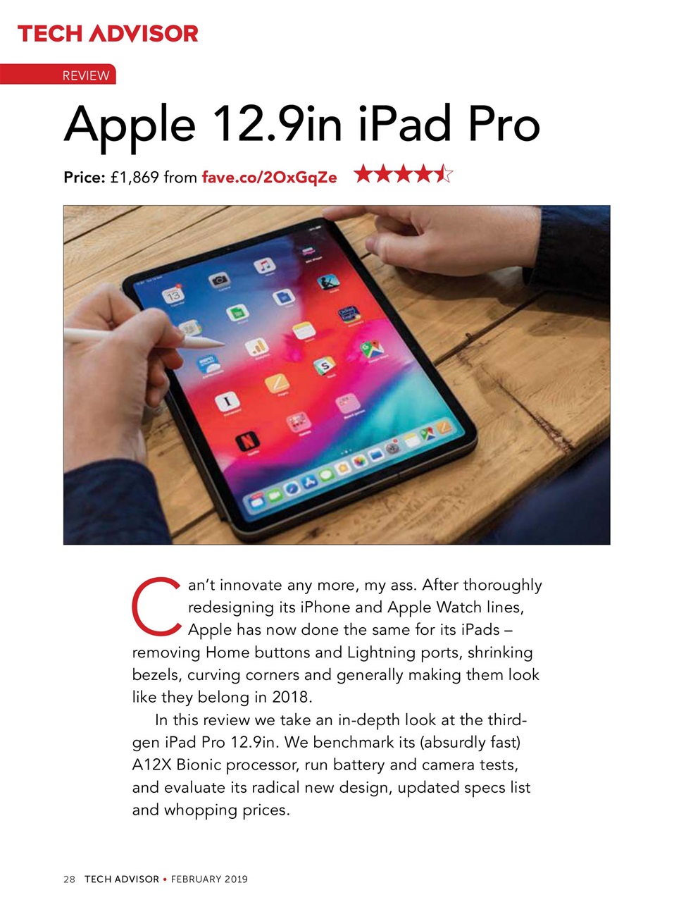 Tech Advisor Preview Pages