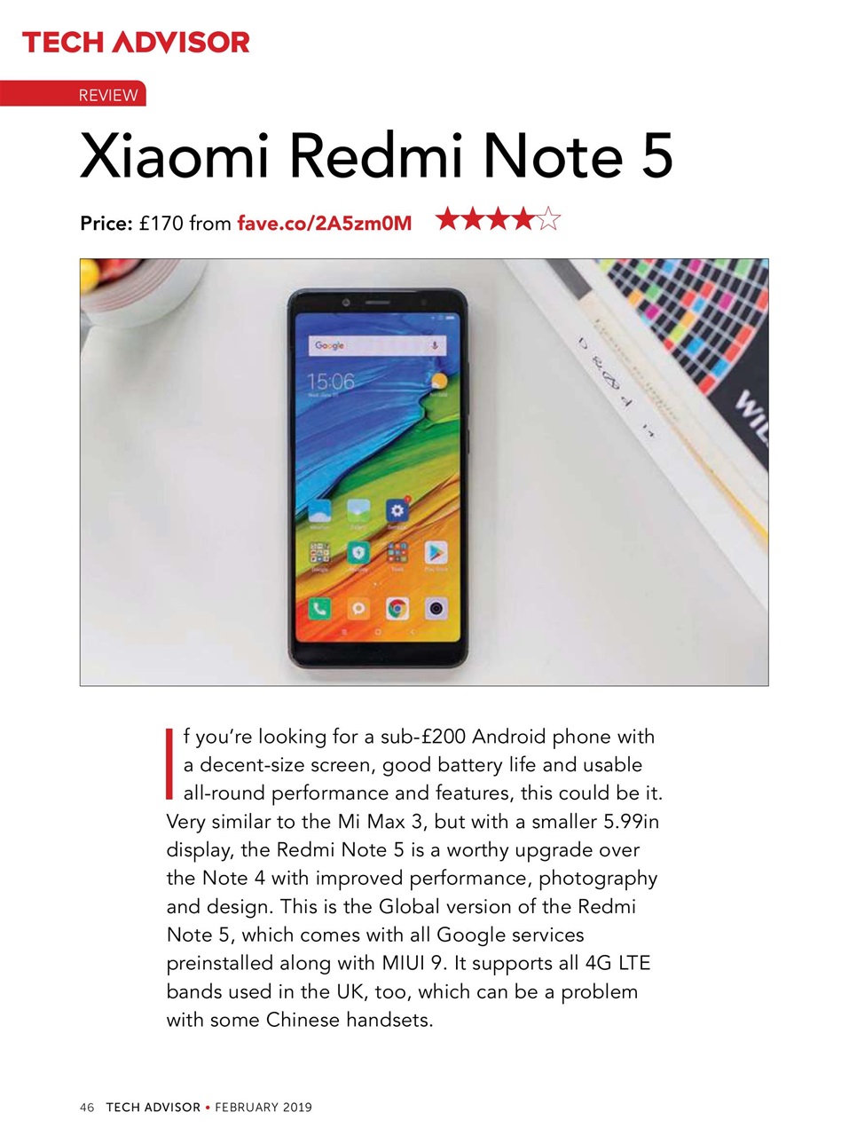 Tech Advisor Preview Pages