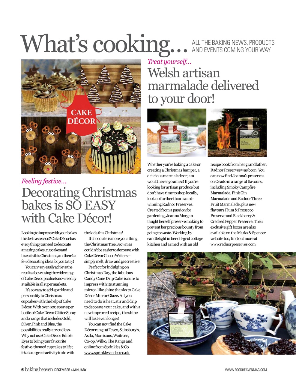 Bake & Decorate Preview Pages