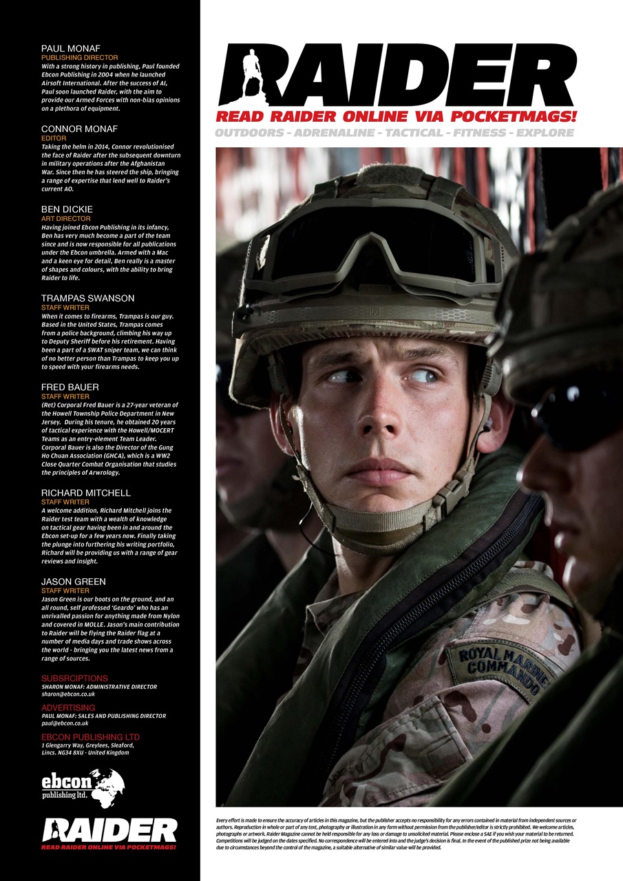 Raider Preview Pages