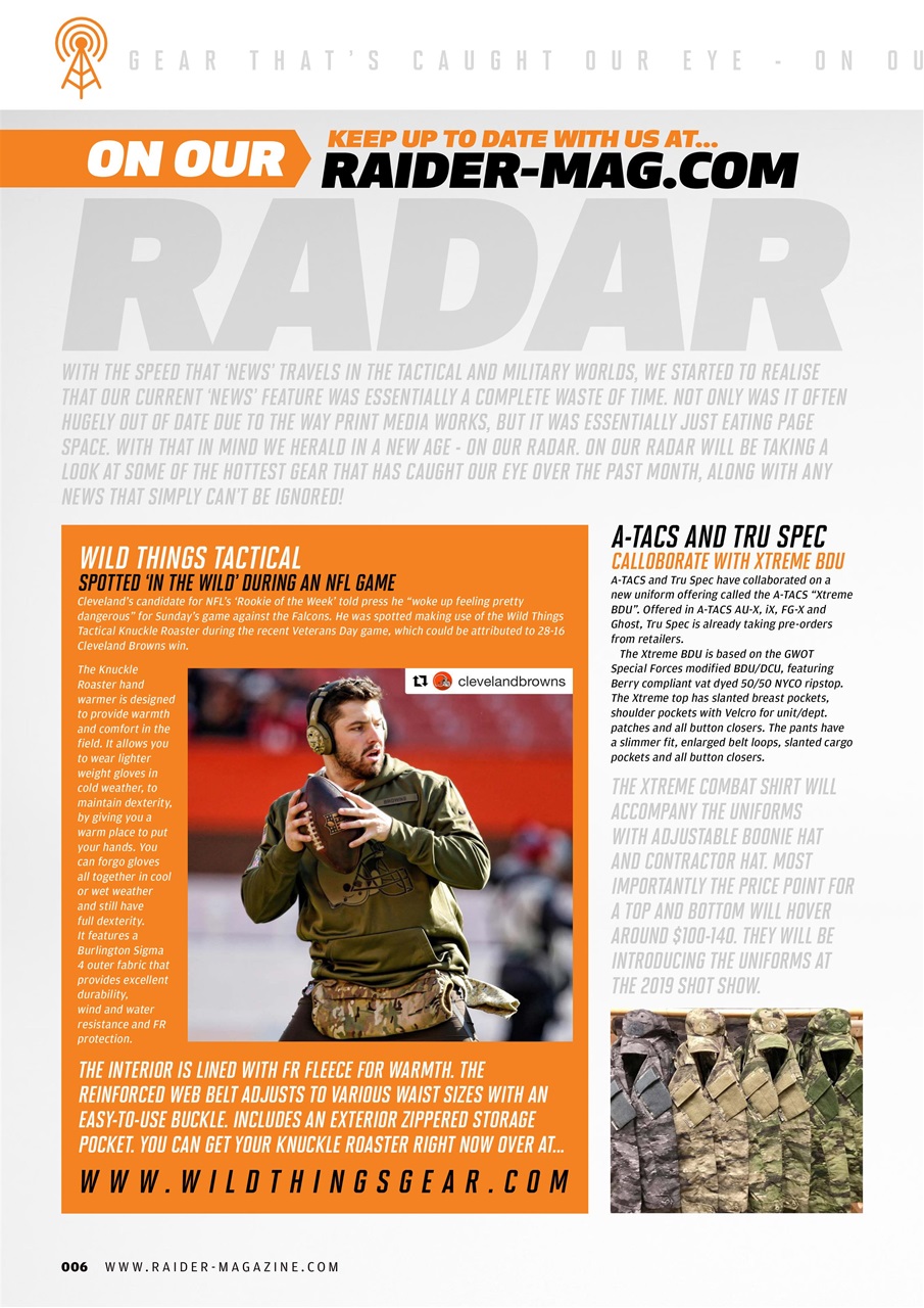 Raider Preview Pages