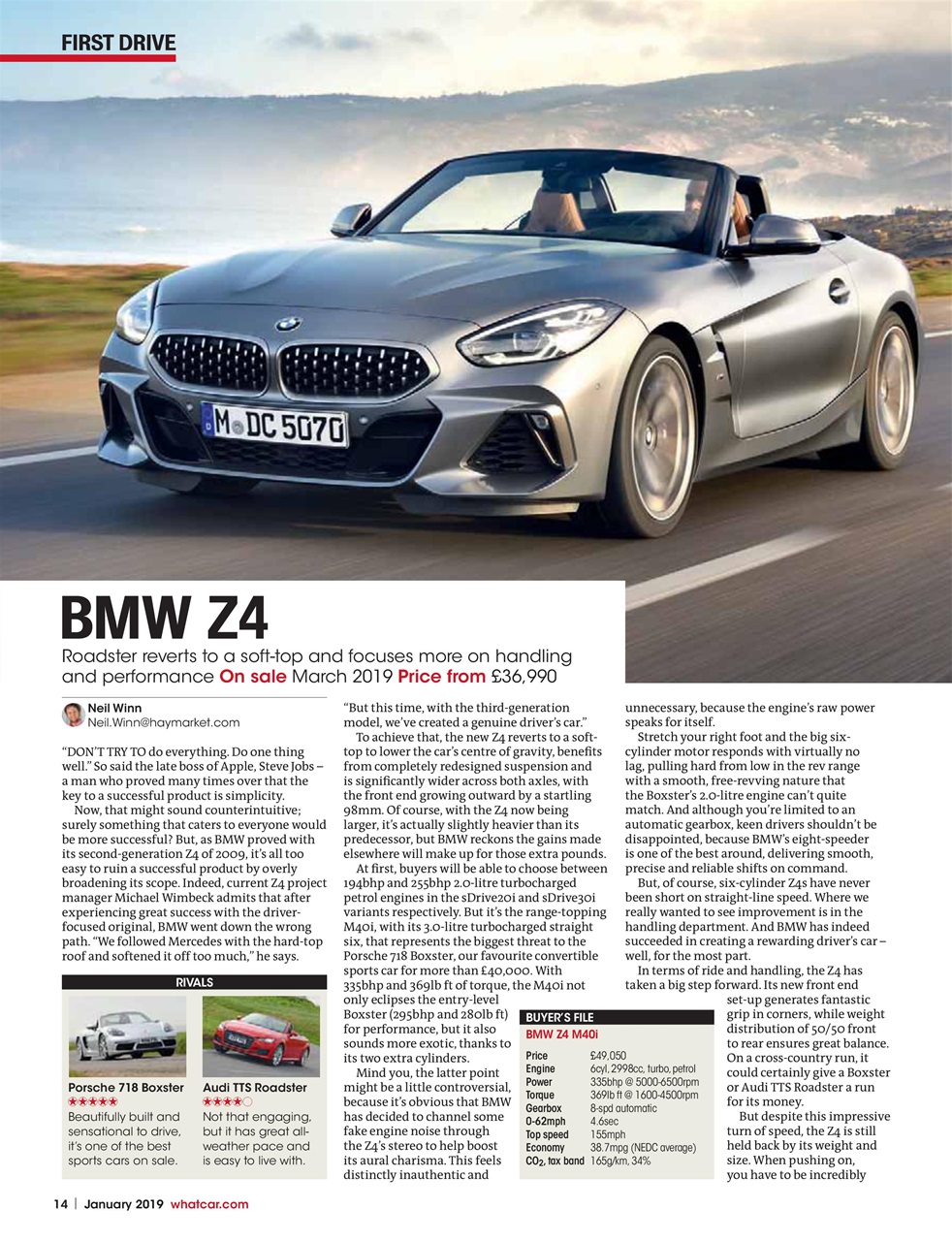 What Car? Preview Pages