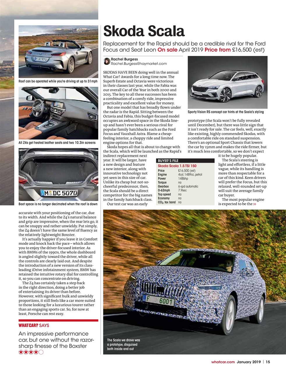 What Car? Preview Pages