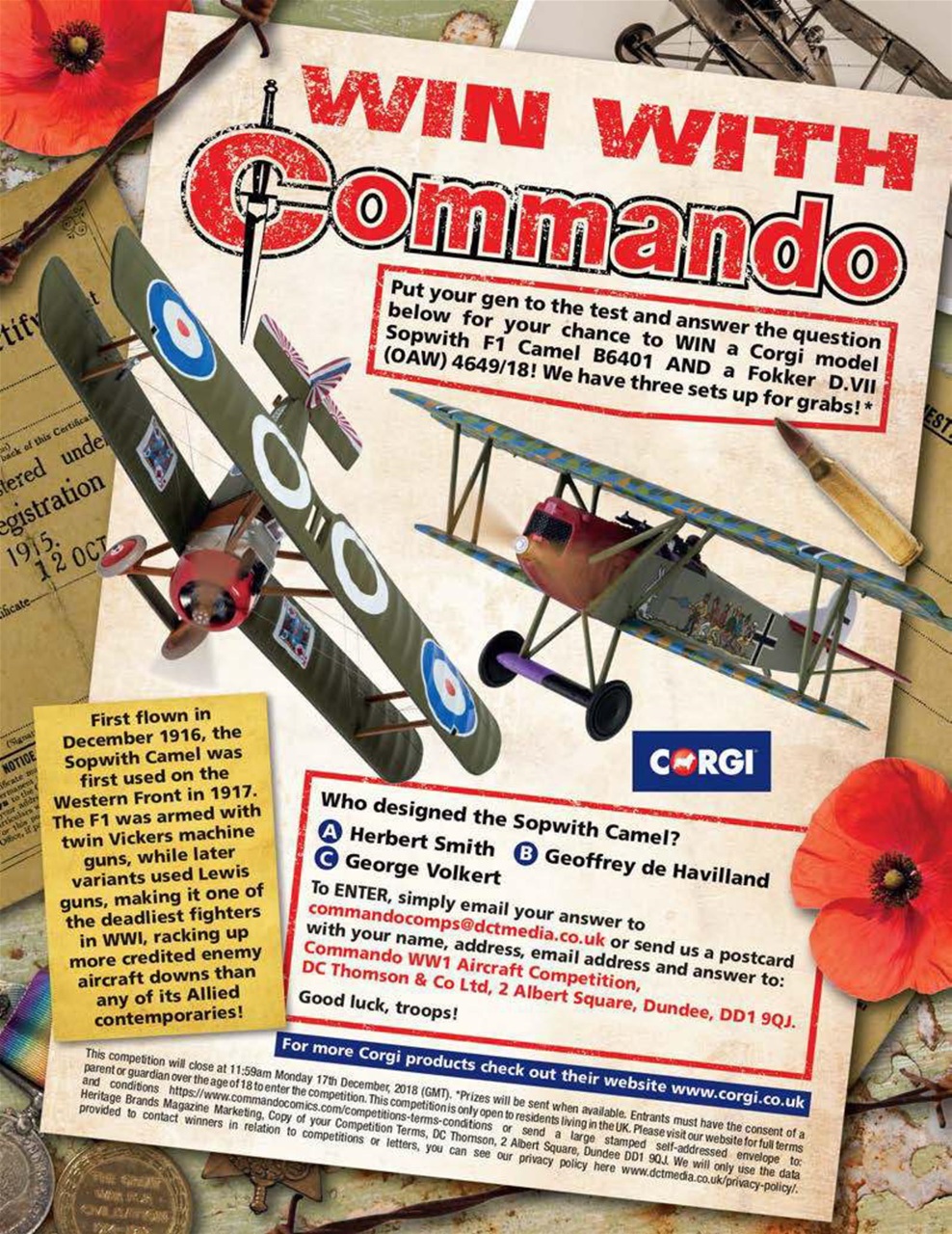 Commando Preview Pages