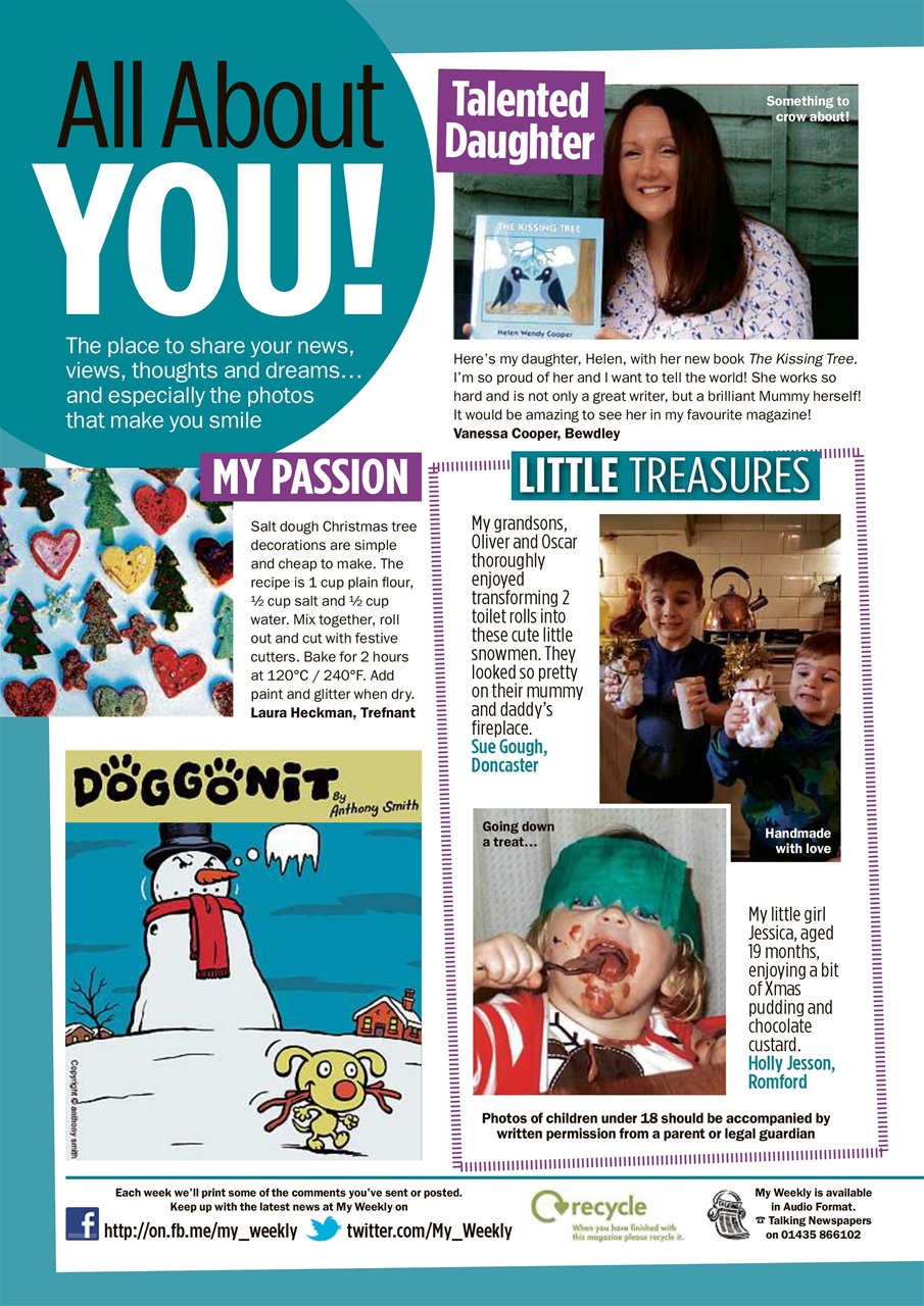 My Weekly Preview Pages