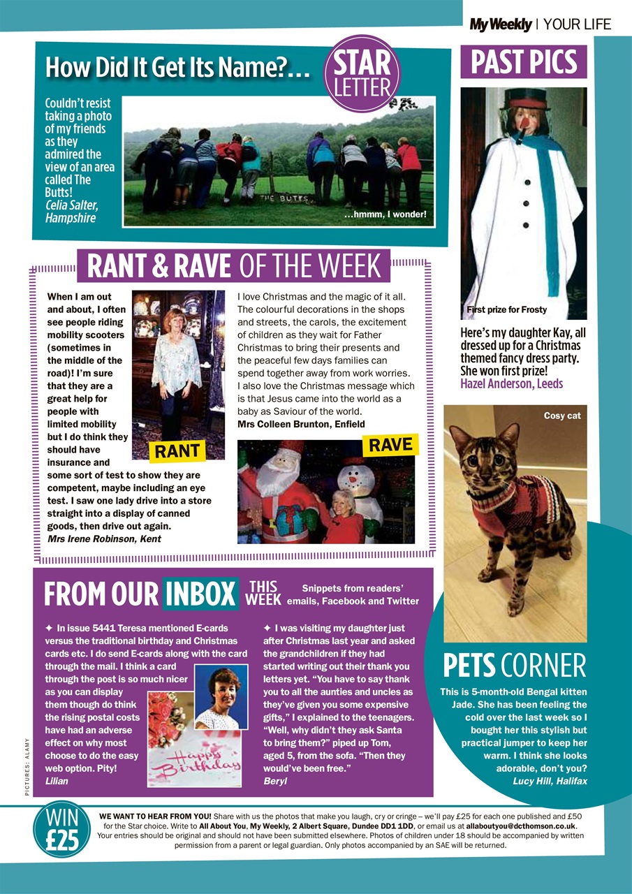 My Weekly Preview Pages