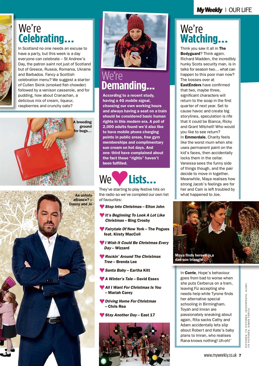 My Weekly Preview Pages