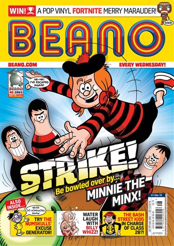 Beano issue 1st December 2018