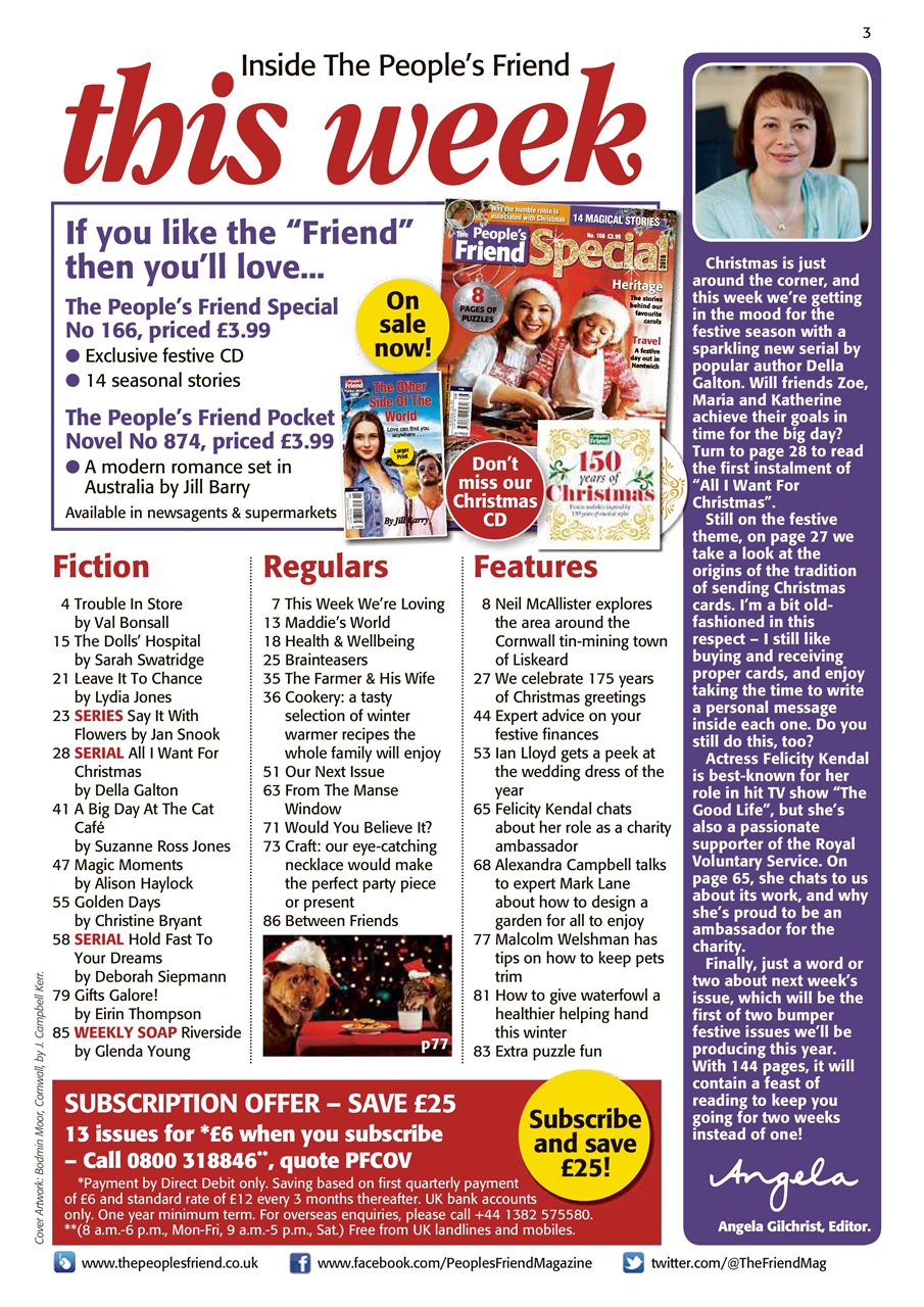 The People’s Friend Preview Pages