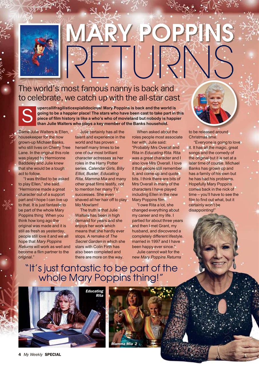 My Weekly Special Preview Pages