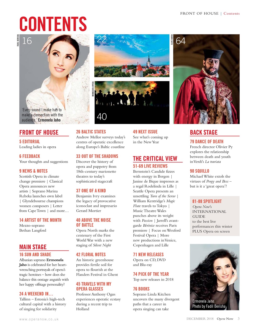 Opera Now Preview Pages