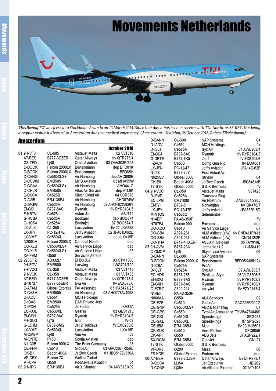 Scramble Magazine Preview Pages