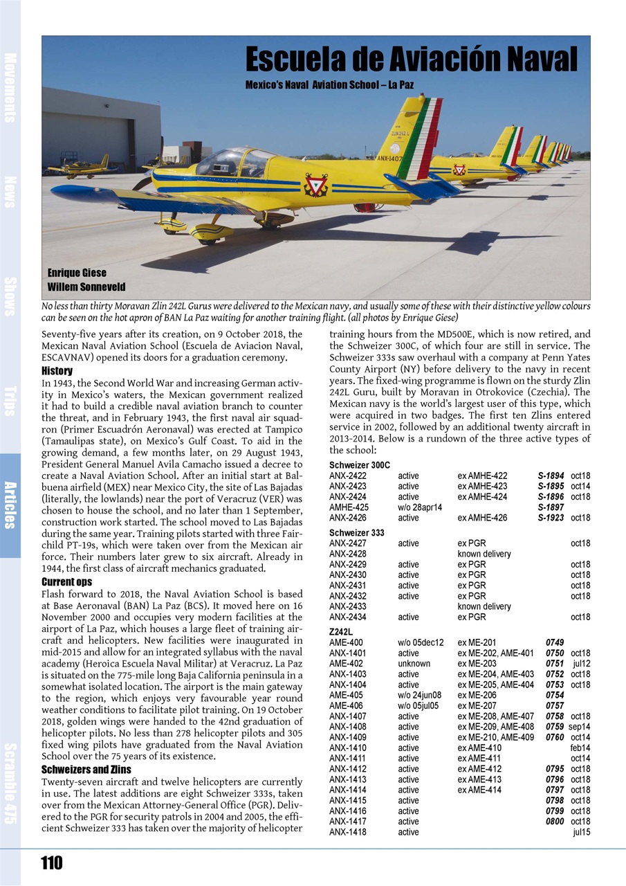 Scramble Magazine Preview Pages