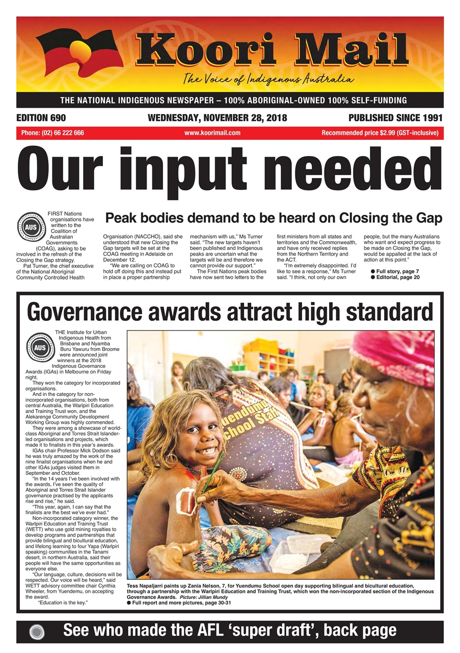 Koori Mail Preview Pages