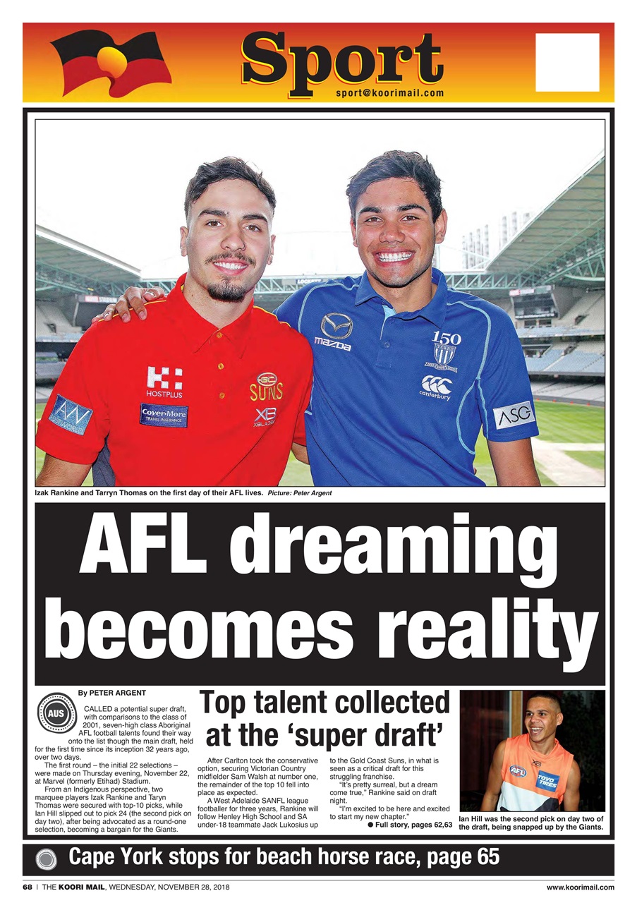 Koori Mail Preview Pages